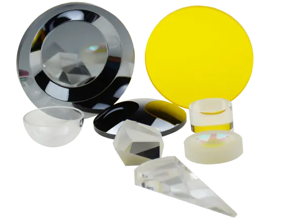 COMPONENTE ÓPTICO PERSONALIZADO E PRECISÃO